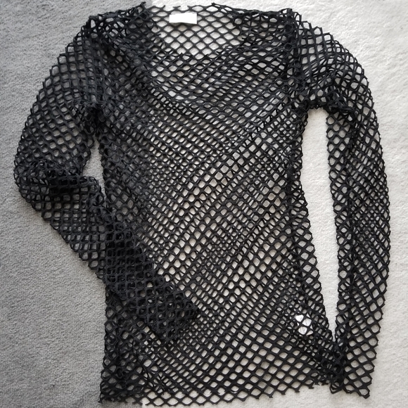 Dries Van Noten Long Sleeve Mesh - Picture 1 of 5